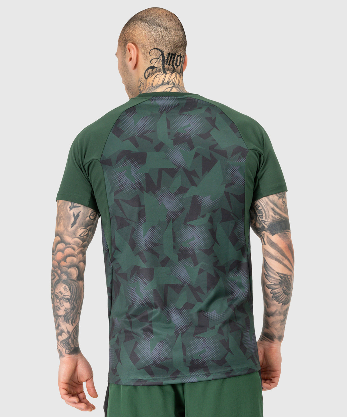 Tapout Training Graphic T-shirt - Nero/Verde