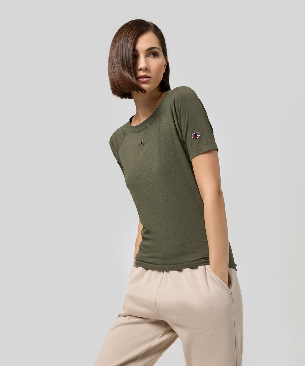 Champion T-Shirt – Khaki