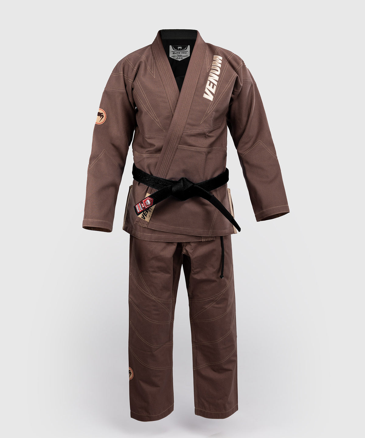 Venum Elite 5.0 - 450 - Brazilian Jiu Jitsu Gi - Chocolate Brown