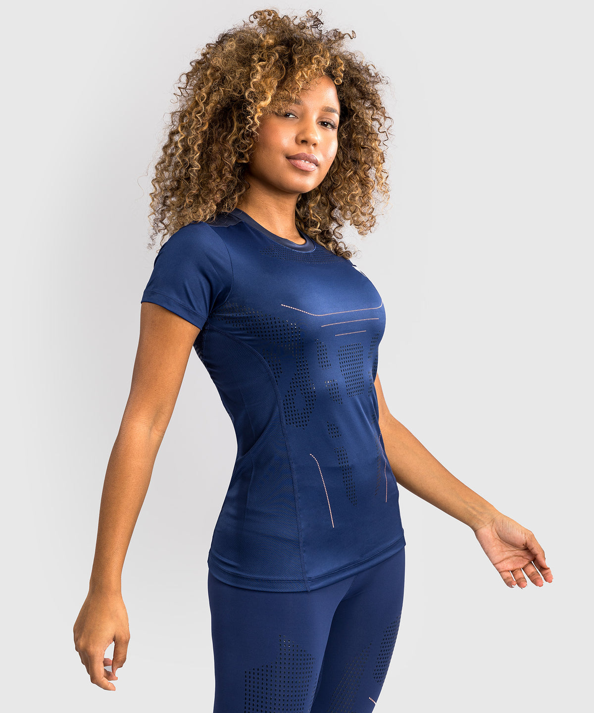 Venum Technical 3.0 Maglietta Dry Tech da Donna - Blu Notte