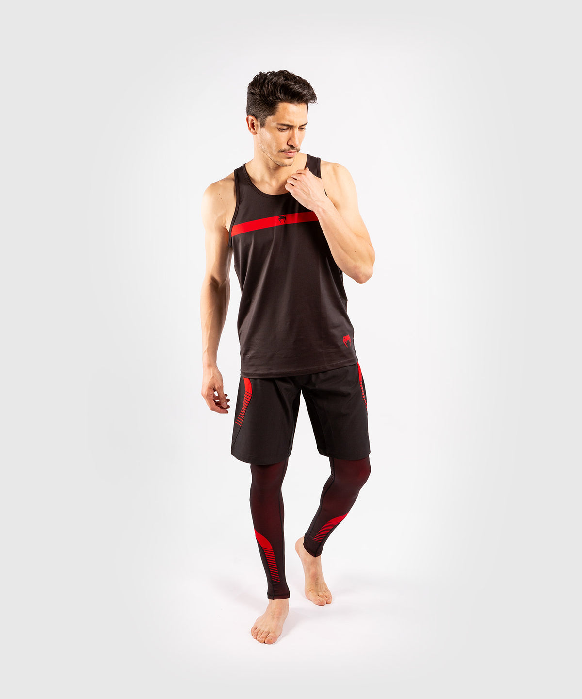 Canotta Venum No Gi 3.0 Dry-Tech - Nero/Rosso