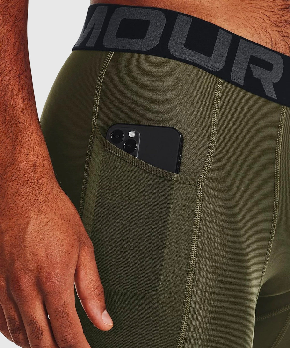 Under Armour Heatgear® Kompressionsshort – Khaki