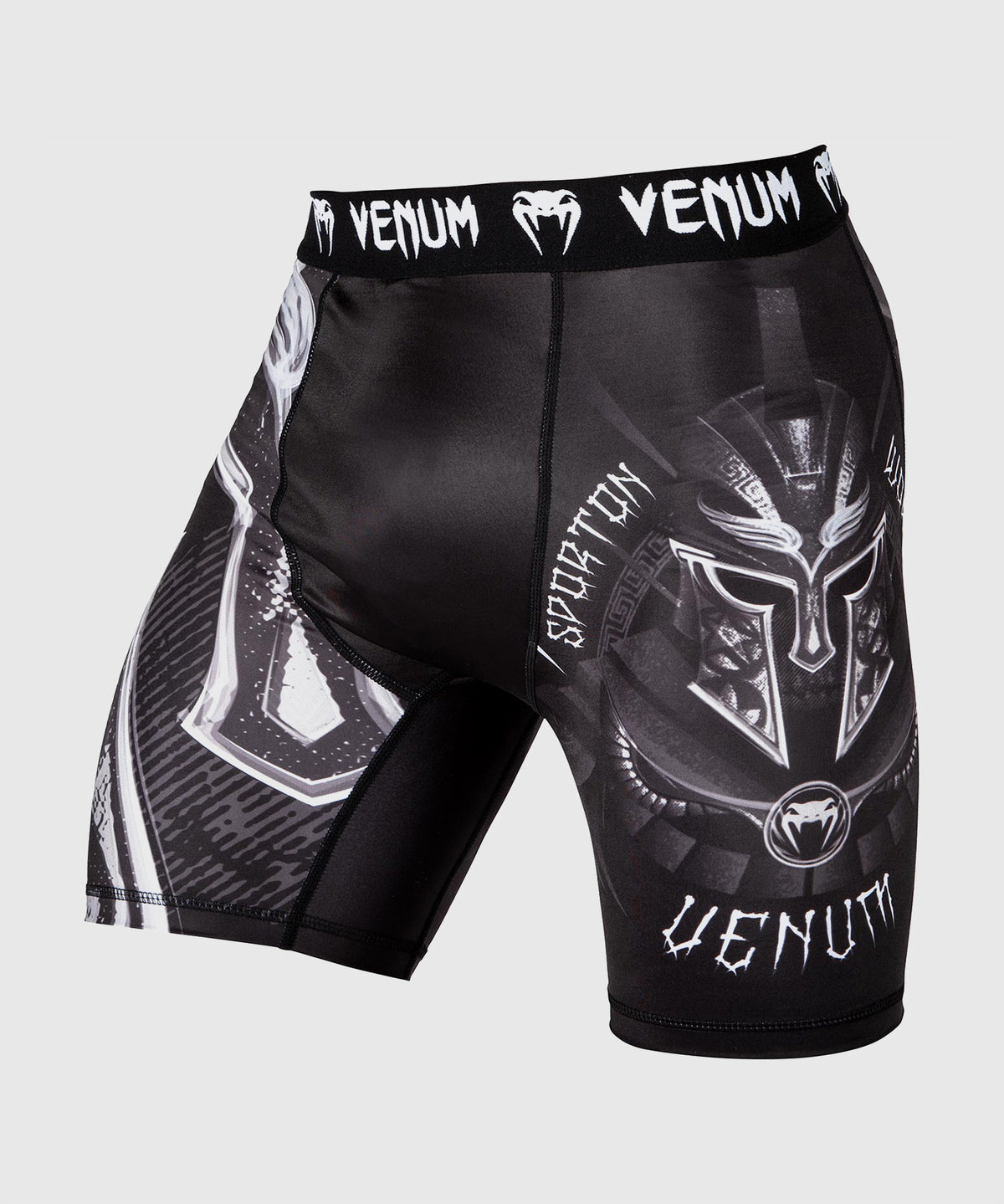 Short de compression Venum Gladiator 3.0 - Noir/Blanc