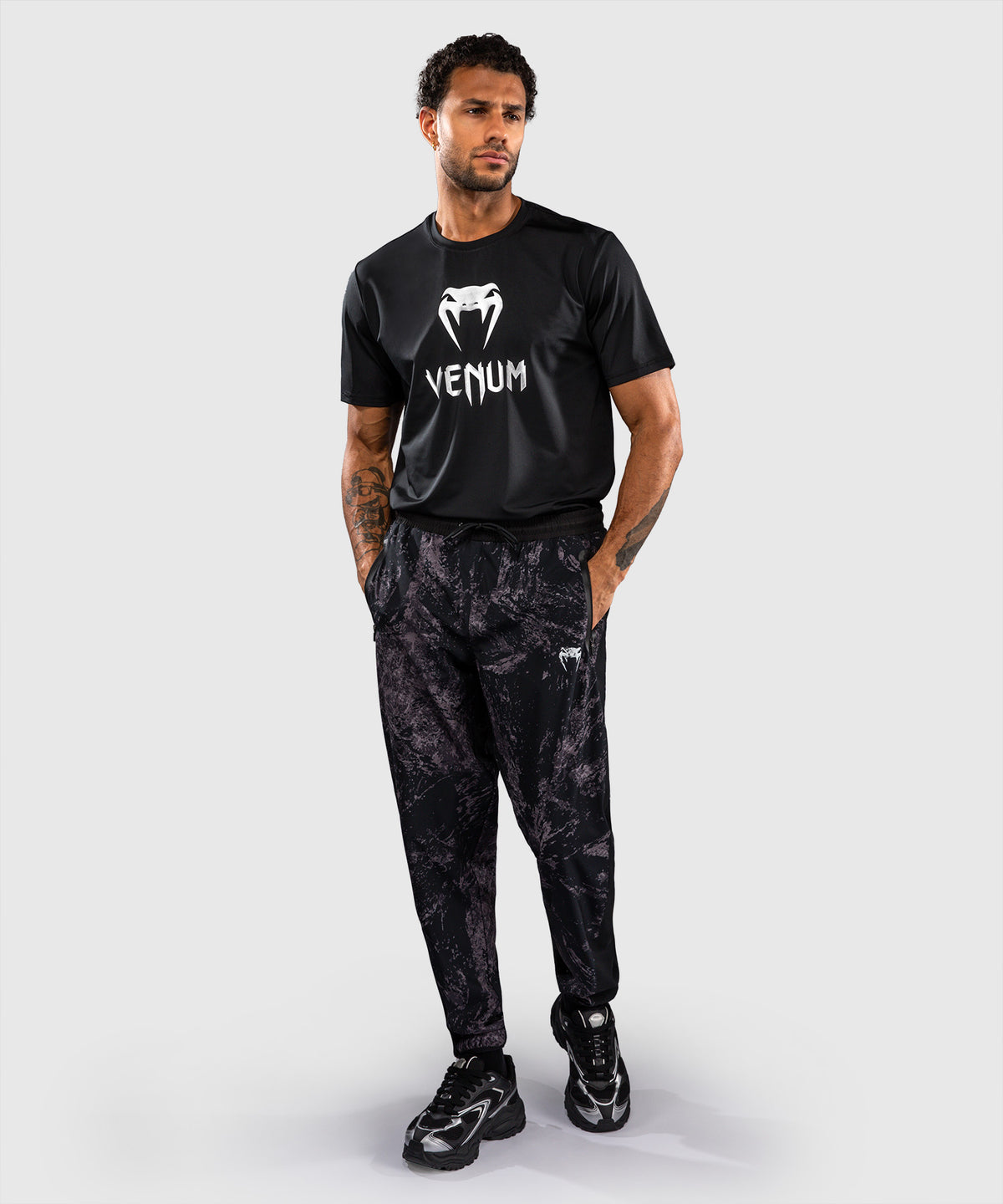 Venum Rage & Workout Pantalón Jogger - Negro/Gris