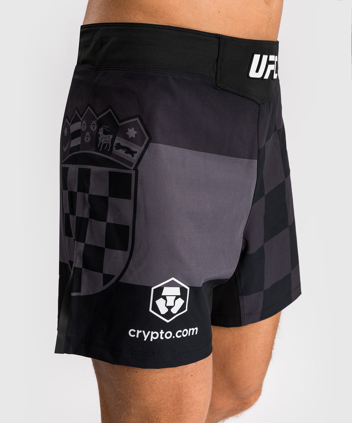 UFC Unrivaled by Venum Stipe Miocic Pantaloni Corti da Combattimento Fit Uomini - Nero