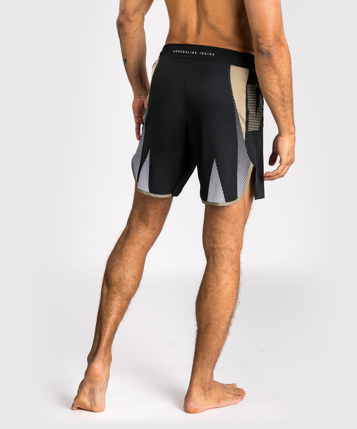 Venum Adrenaline Pantaloncini da combattimento – Nero/Sabbia