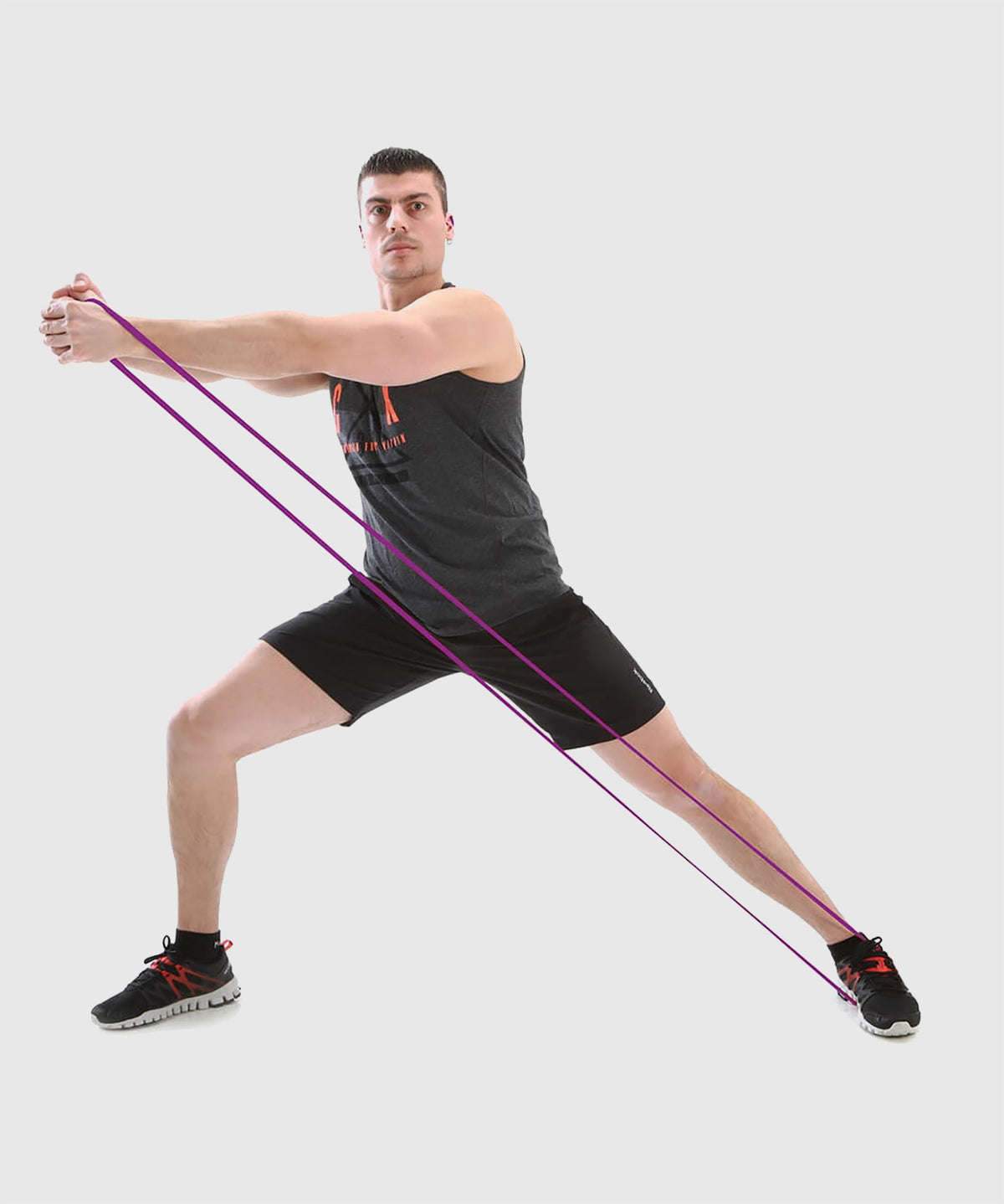 Power band Sveltus 7/15kg - Violet