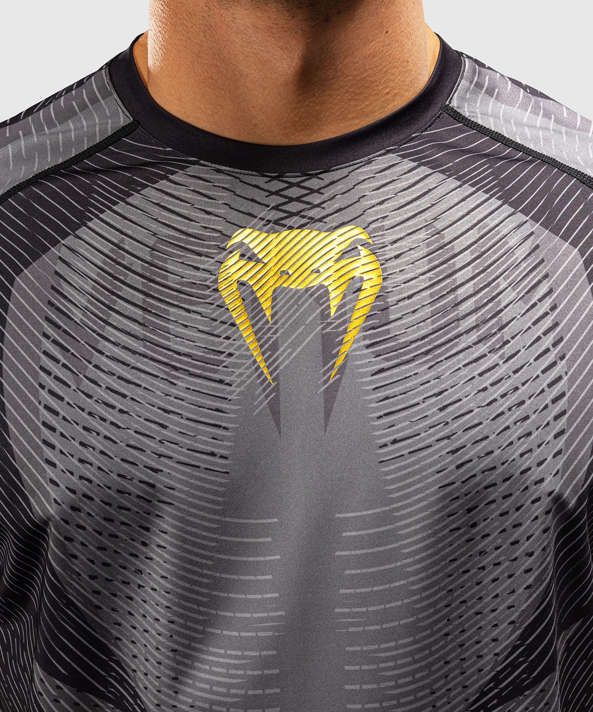 Venum Galactic 3.0 Camiseta Dry Tech - Negro/Oro