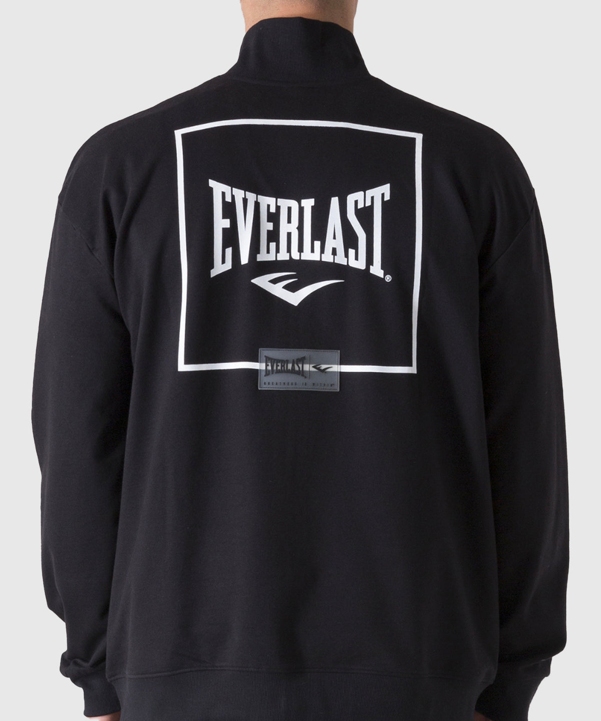 Everlast Back Square Jacke mit Reißverschluss - Schwarz