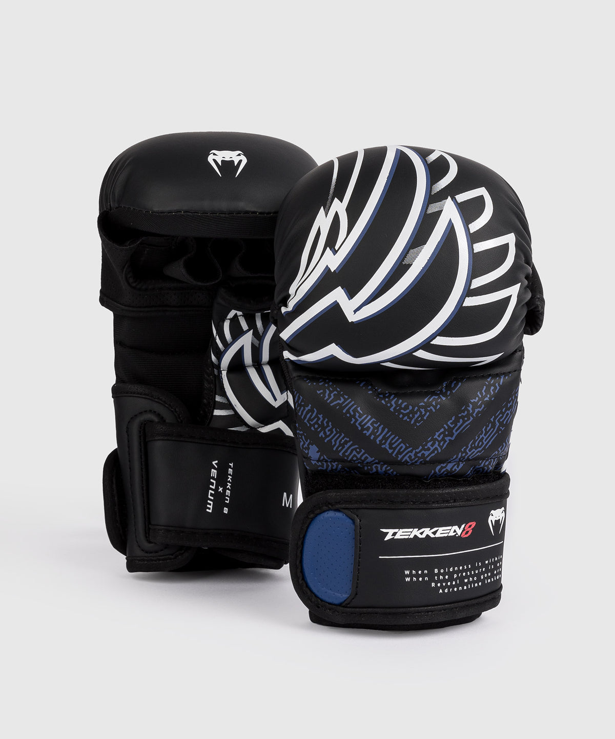 Venum x TEKKEN 8 - Jin Kazama Sparring Gloves - Blue/Black/White