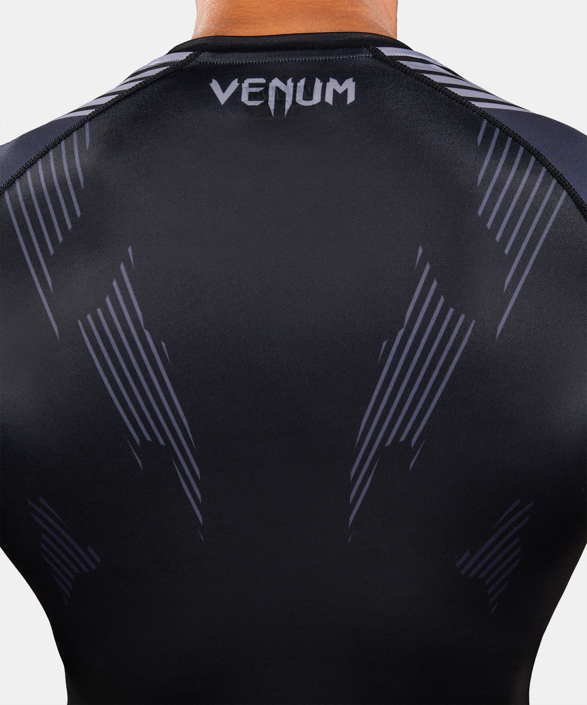 Venum No-Gi 6.0 Short Sleeve Rashguard - Black/Grey