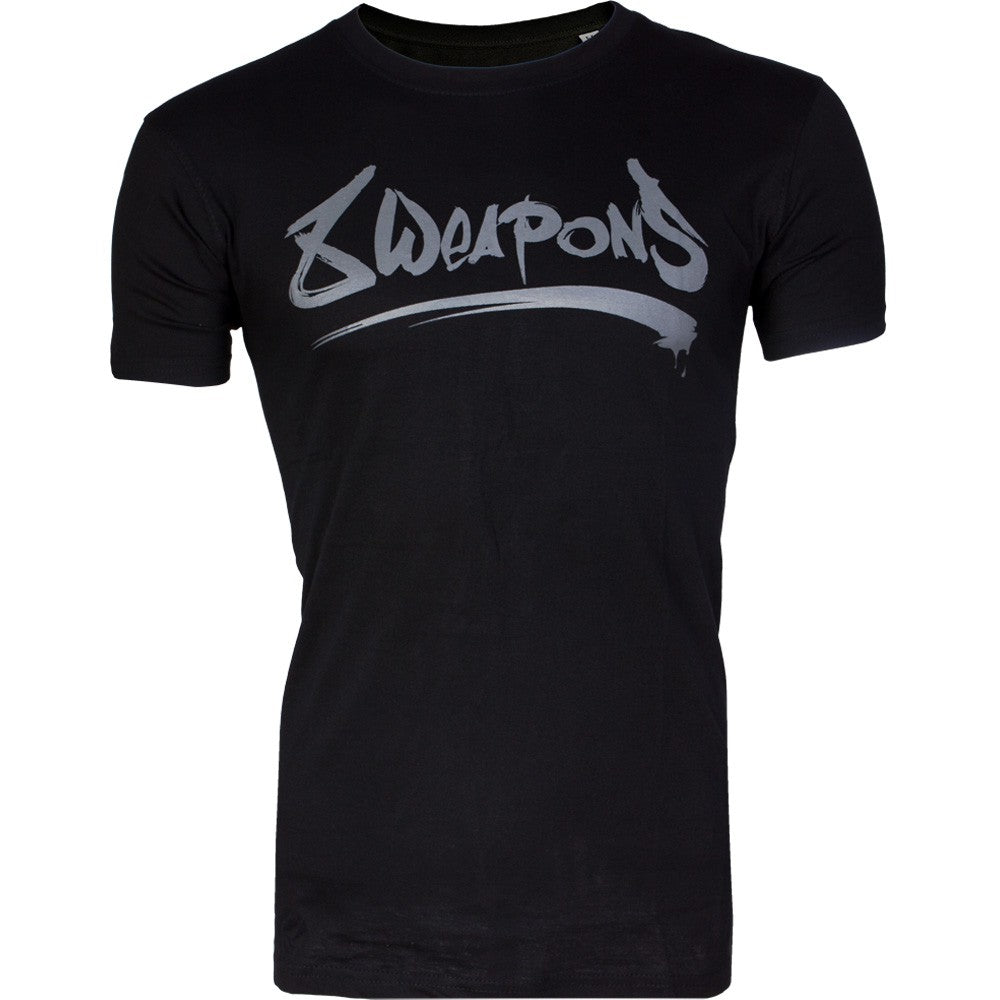 8 Weapons Unlimited Grey Camiseta - Negro