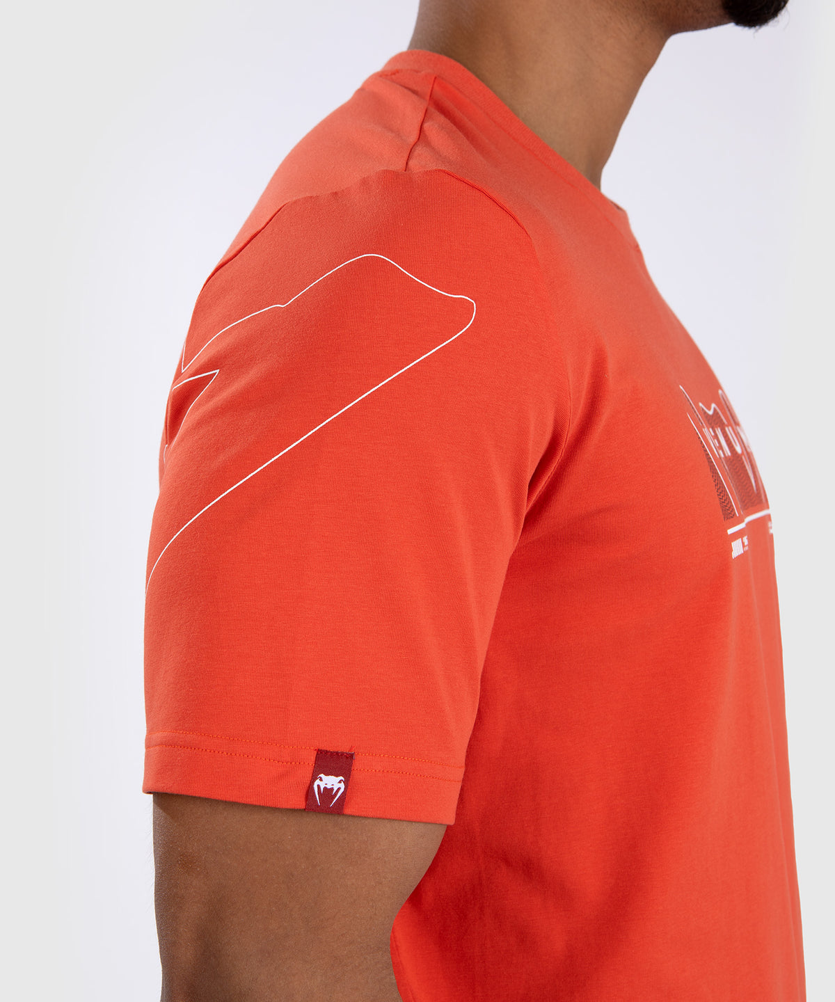 Venum Snake Print Camiseta - Naranja fluo
