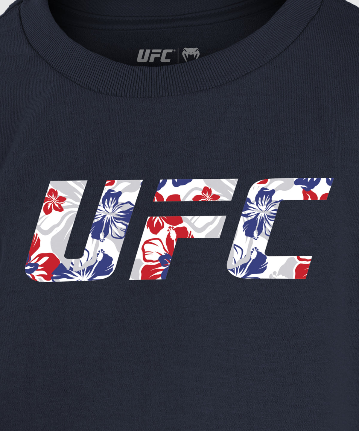 UFC Unrivaled by Venum Max Holloway Kinder T-Shirt - Marineblau
