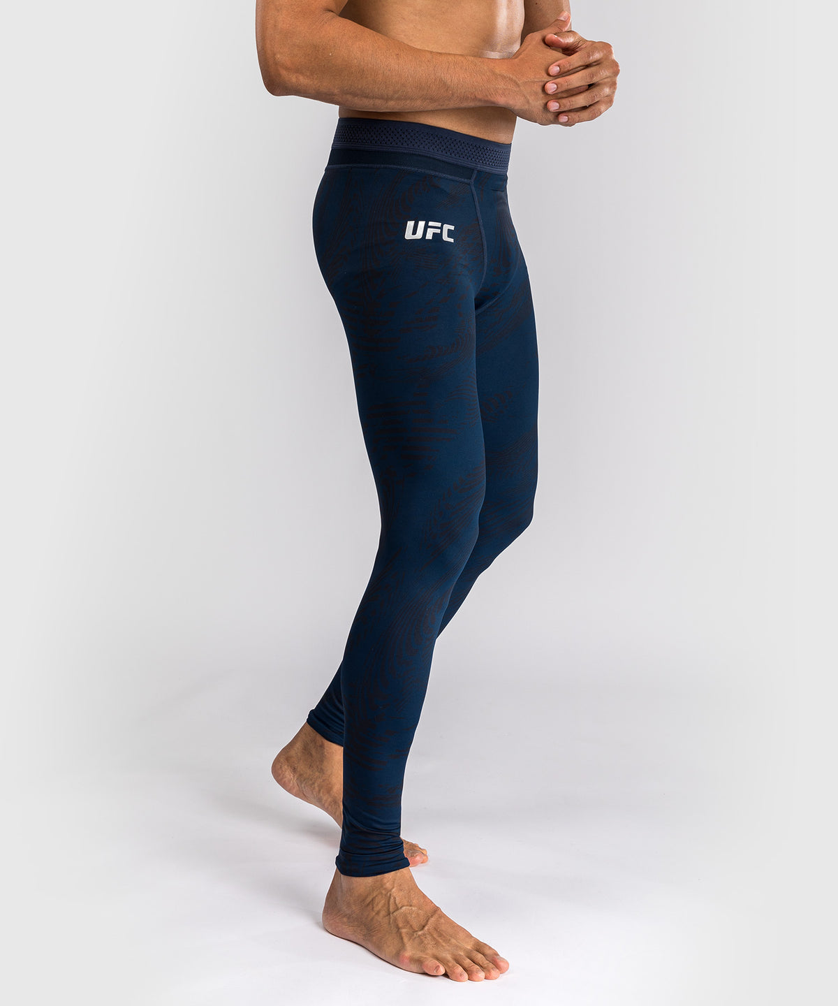 Leggings Performance pour Hommes UFC Fusion by Venum Fight Week - Bleu Océanique