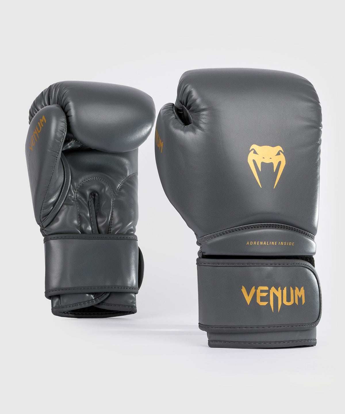 Venum Contender 1.5 Guantes de boxeo para niños - Grafito/Oro