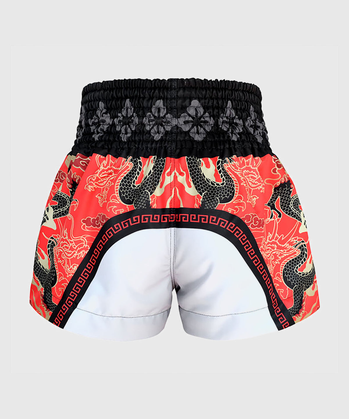 Tuff Dragon King Muay Thai Shorts - Red
