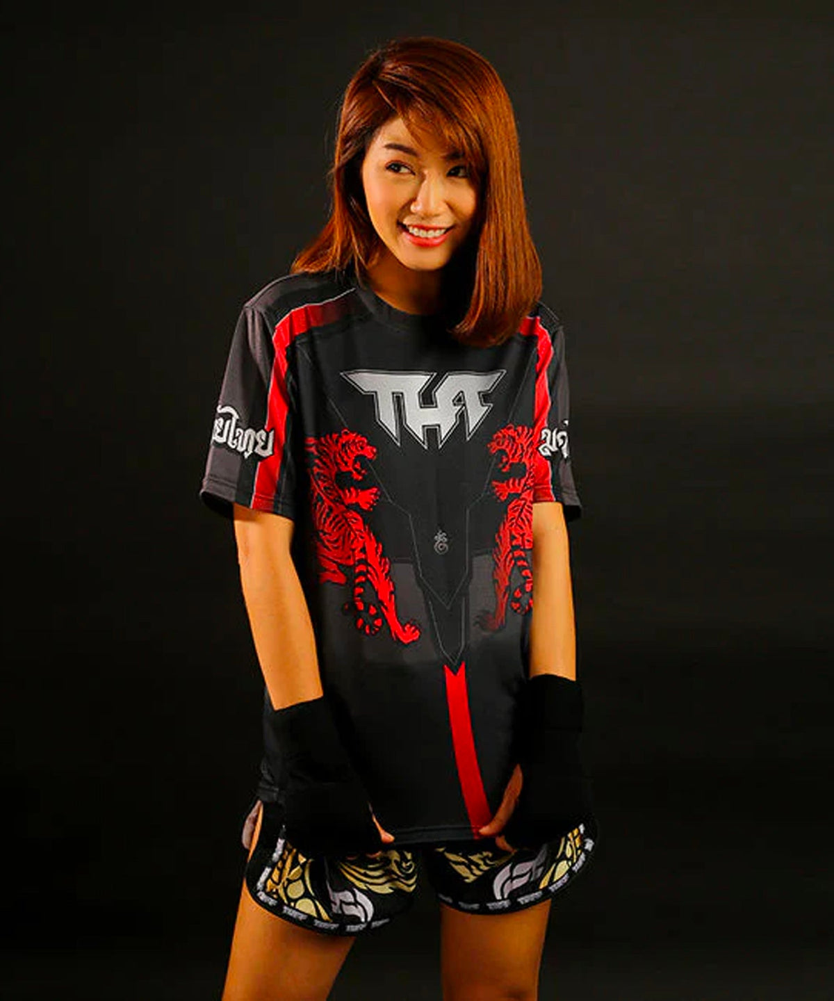 Tuff Double Tiger T-shirt - Black