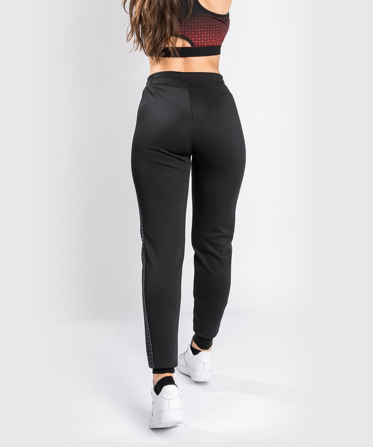 Pantalon de jogging UFC Venum Performance Institute - Pour Femmes - Noir/Rouge