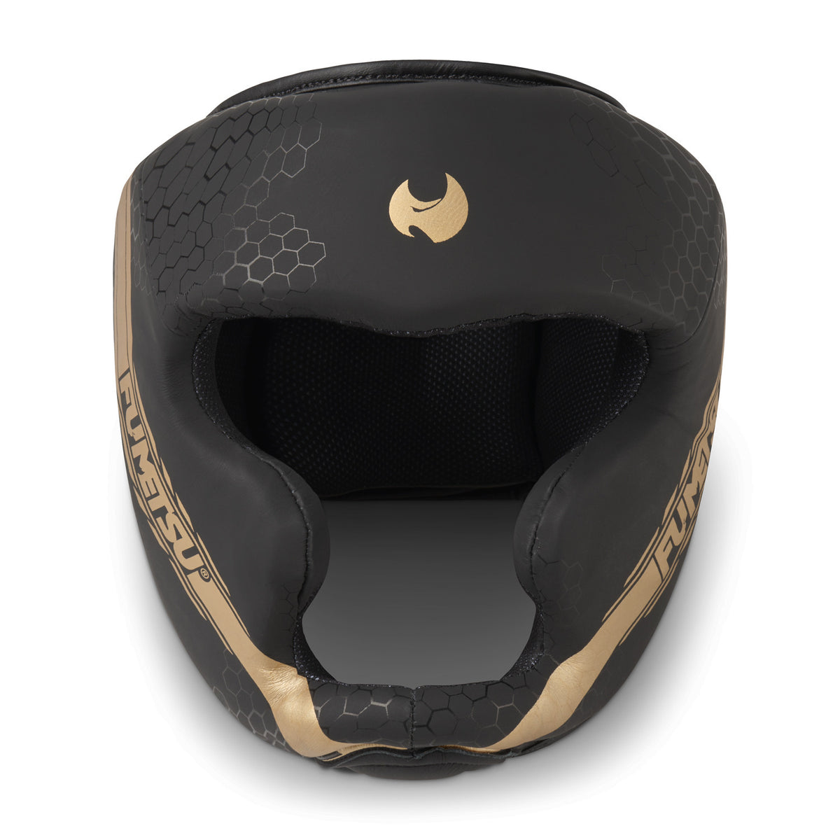 Fumetsu Alpha Pro Casco da Boxe - Nero/Oro