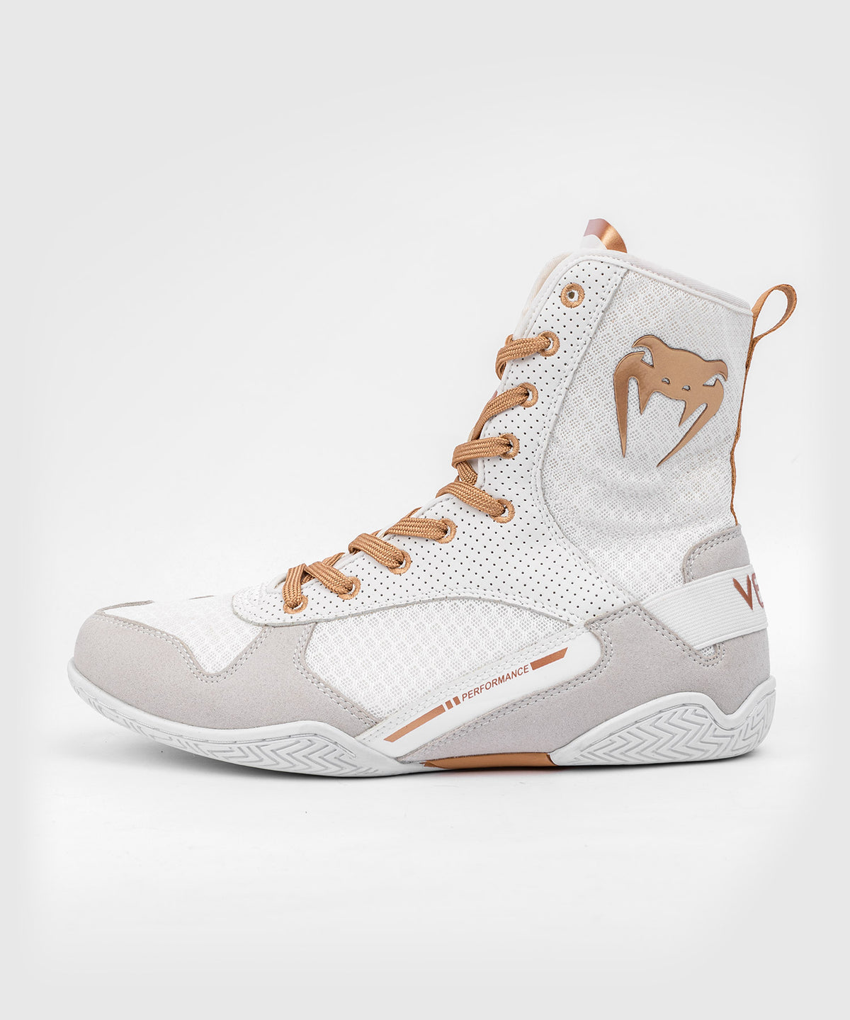 VENUM ELITE MONOGRAMM BOXSCHUHE – WEISS/GOLD