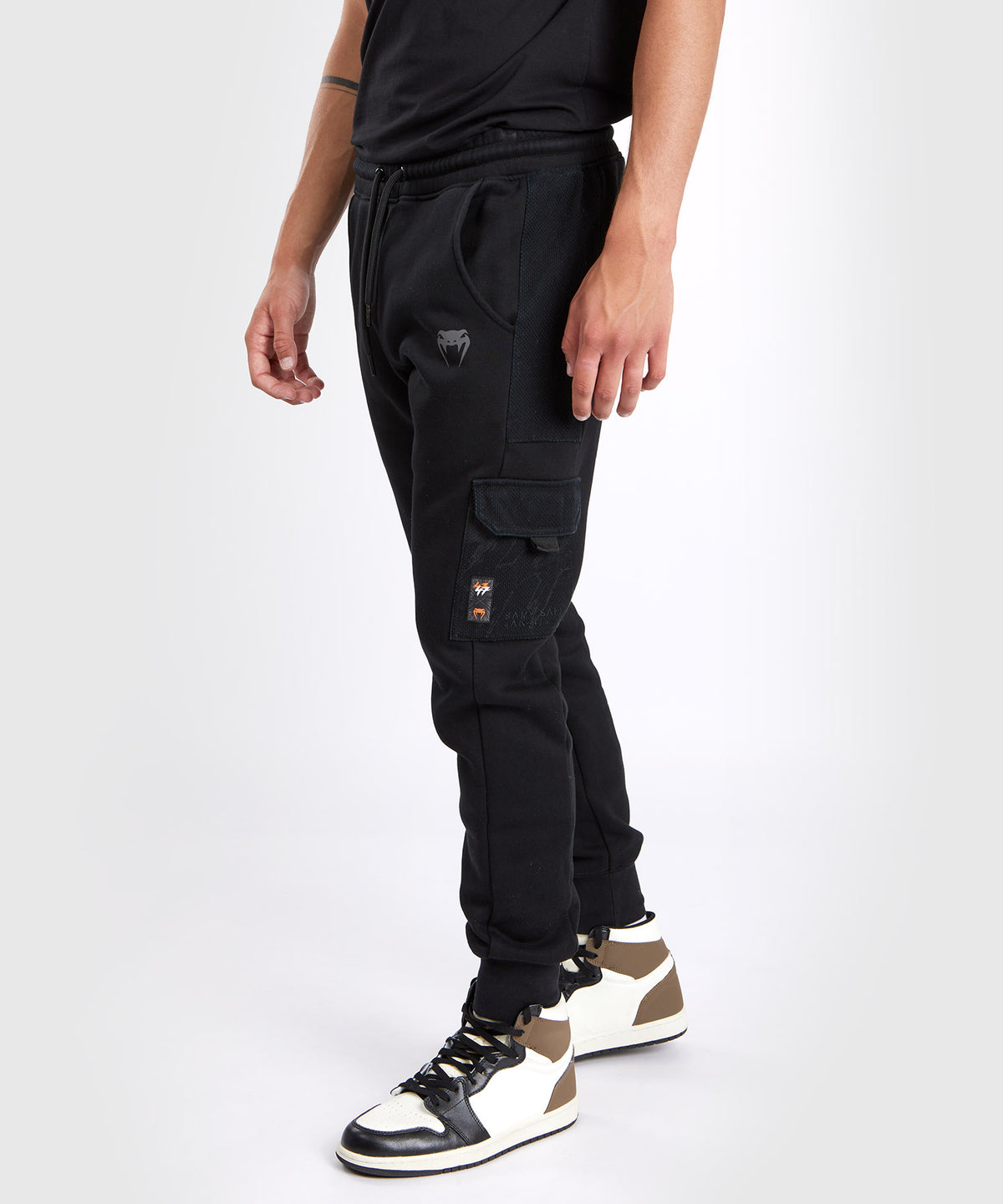 Venum S47 Pantalones de chándal - Negro/Naranja