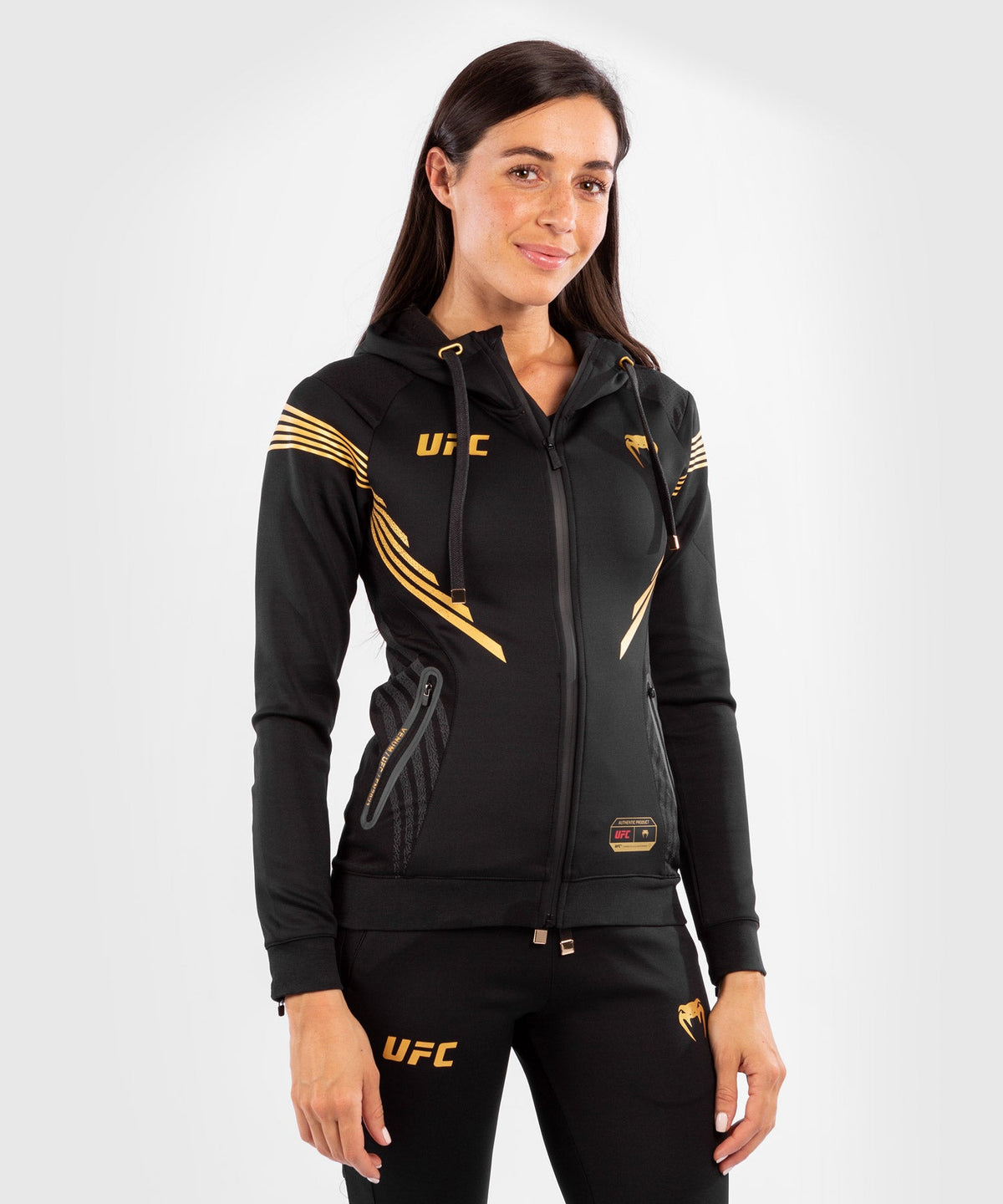Sweatshirt à Capuche Femme UFC Venum Authentic Fight Night - Champion