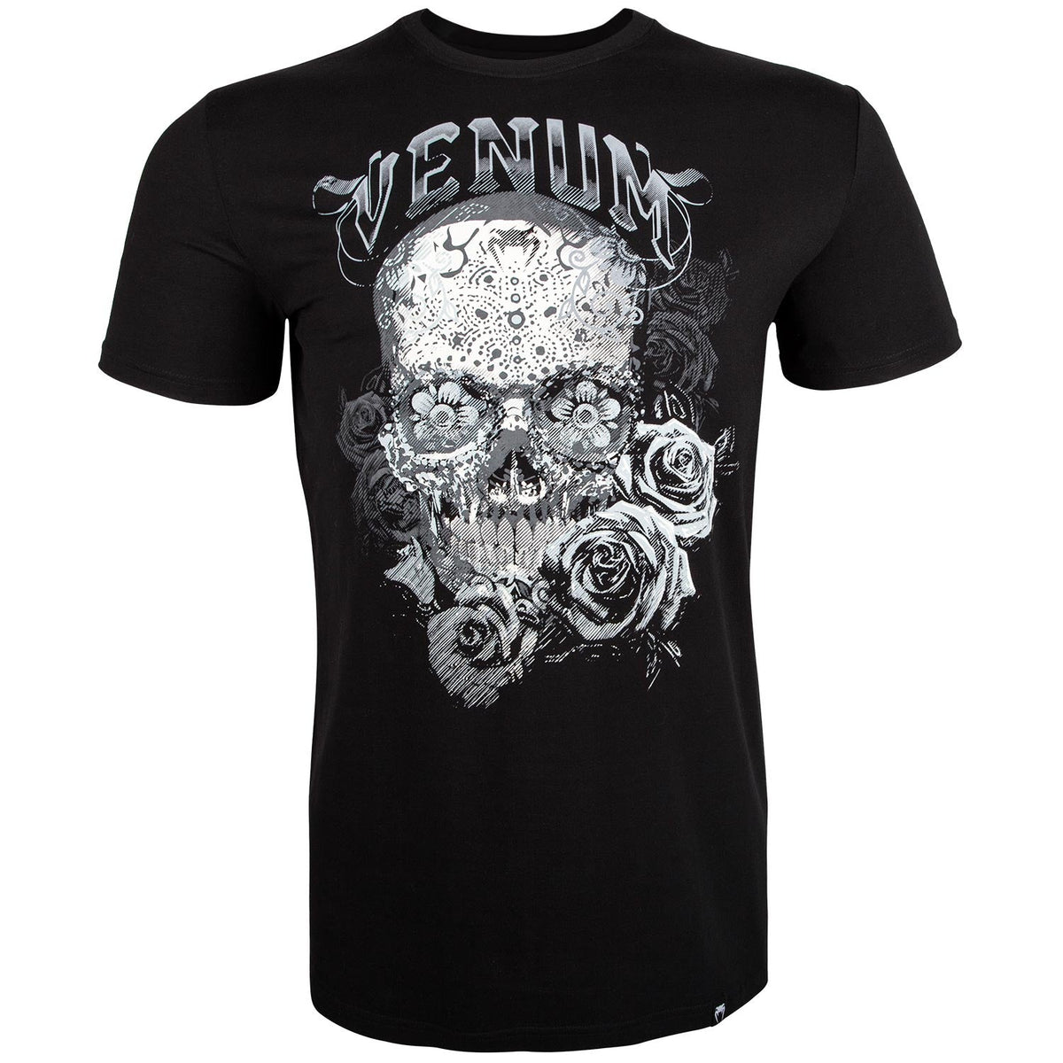 Venum Santa Muerte 3.0 T-Shirt - Schwarz/Weiß