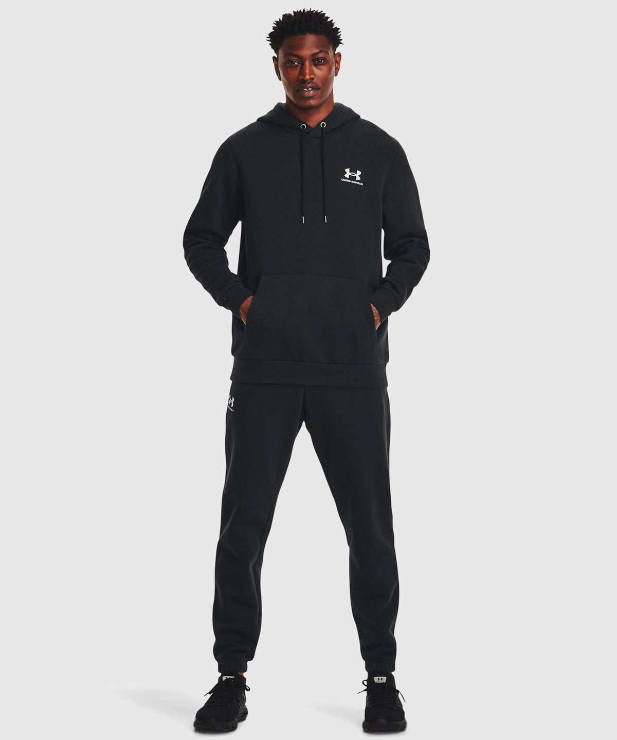 Sweat À Capuche Under Armour Ua Essential Fleece - Noir
