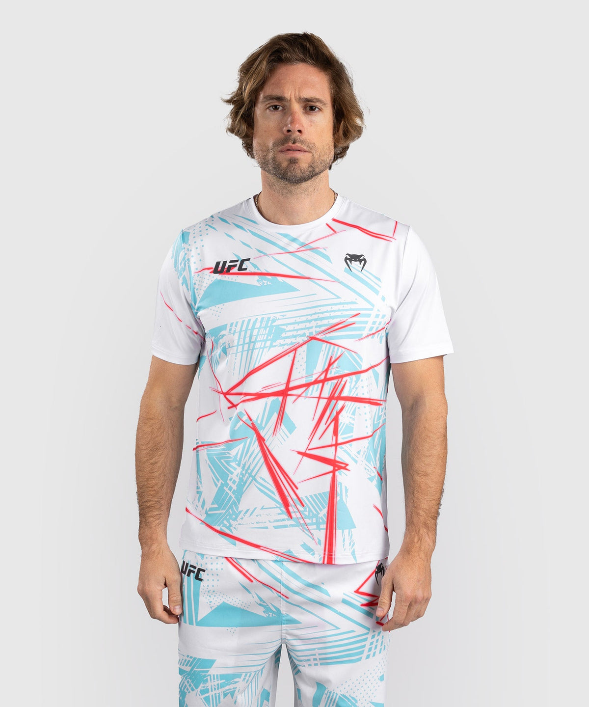 UFC Fusion By Venum Miami Edition Fight Week Dry-Tech T-Shirt - Weiß