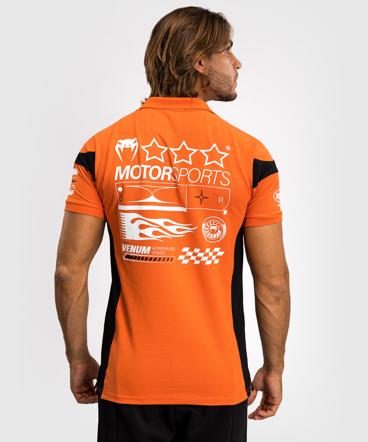 Venum Motorsport Polo de Algodón - Mandarina