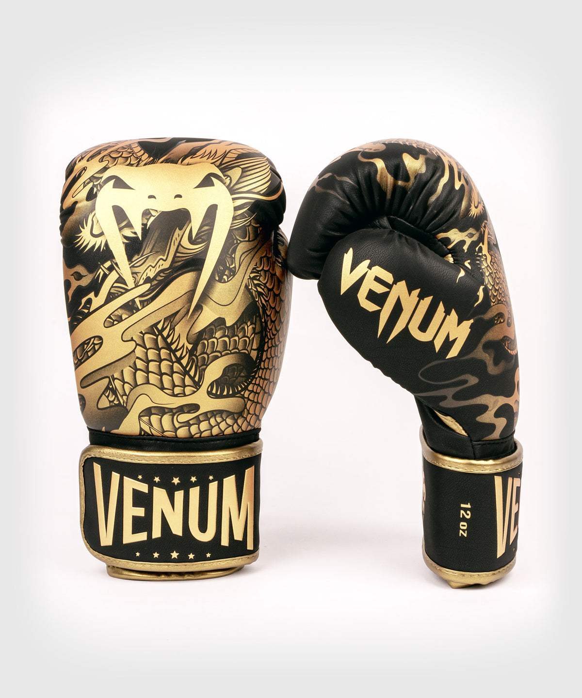 Venum Impact Dragon's Flight Guantes de boxeo - Negro/Bronce