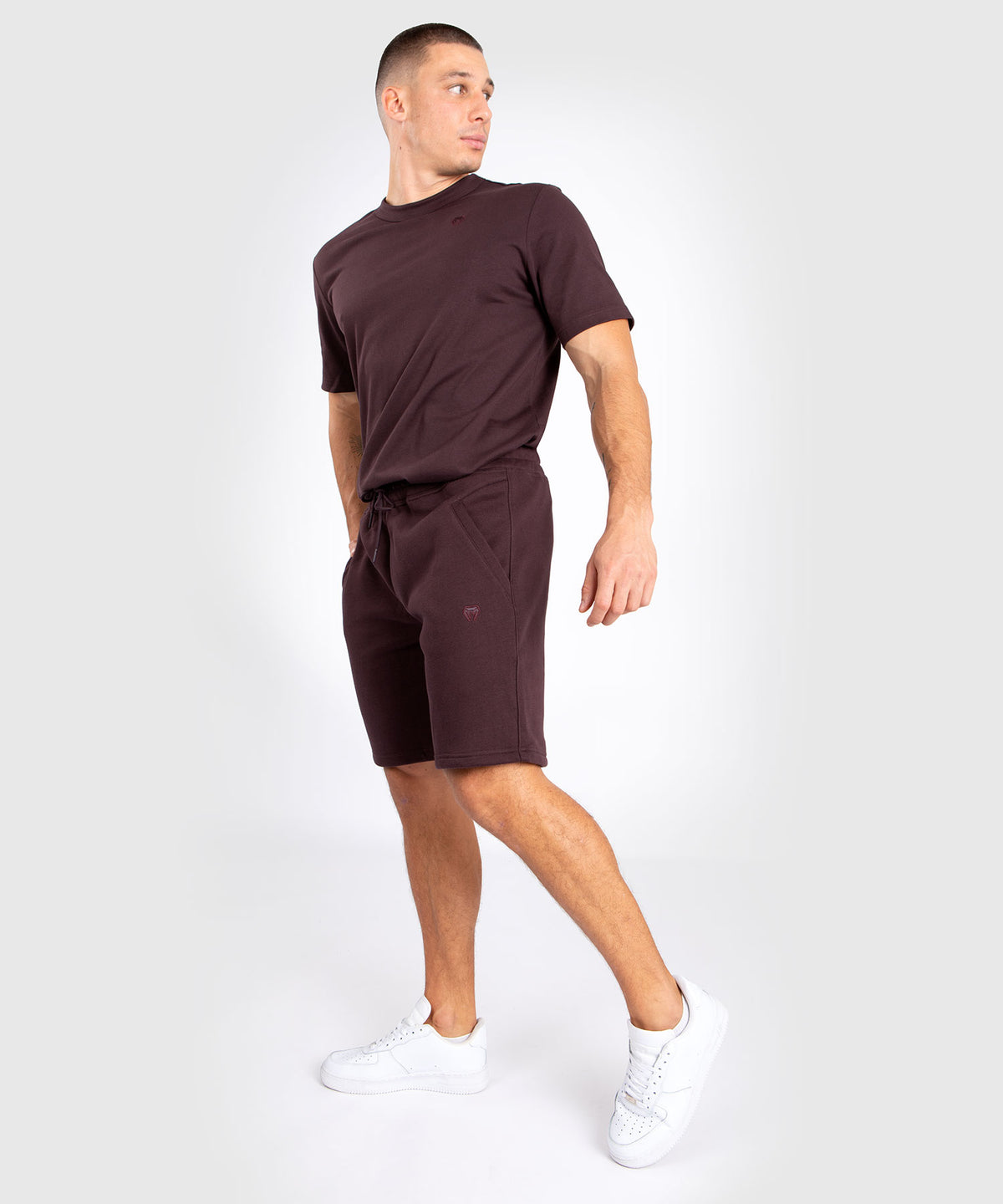 Venum Silent Power  Pantalón Corto de Algodón - Marrón Oscuro 
