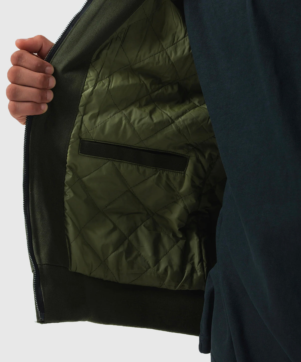 Veste Canvas Kingz - Kaki