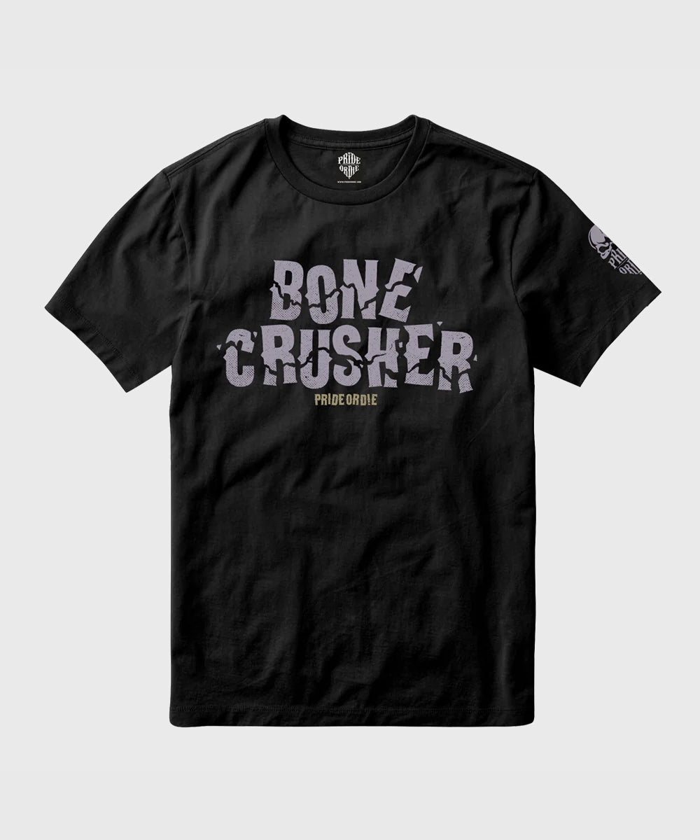 Pride Or Die Bone Crusher V.2 Maglietta da Allenamento - Nero