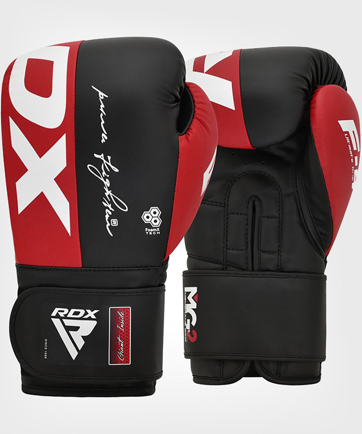 Gants de Boxe F4 Rdx - Rouge/Noir