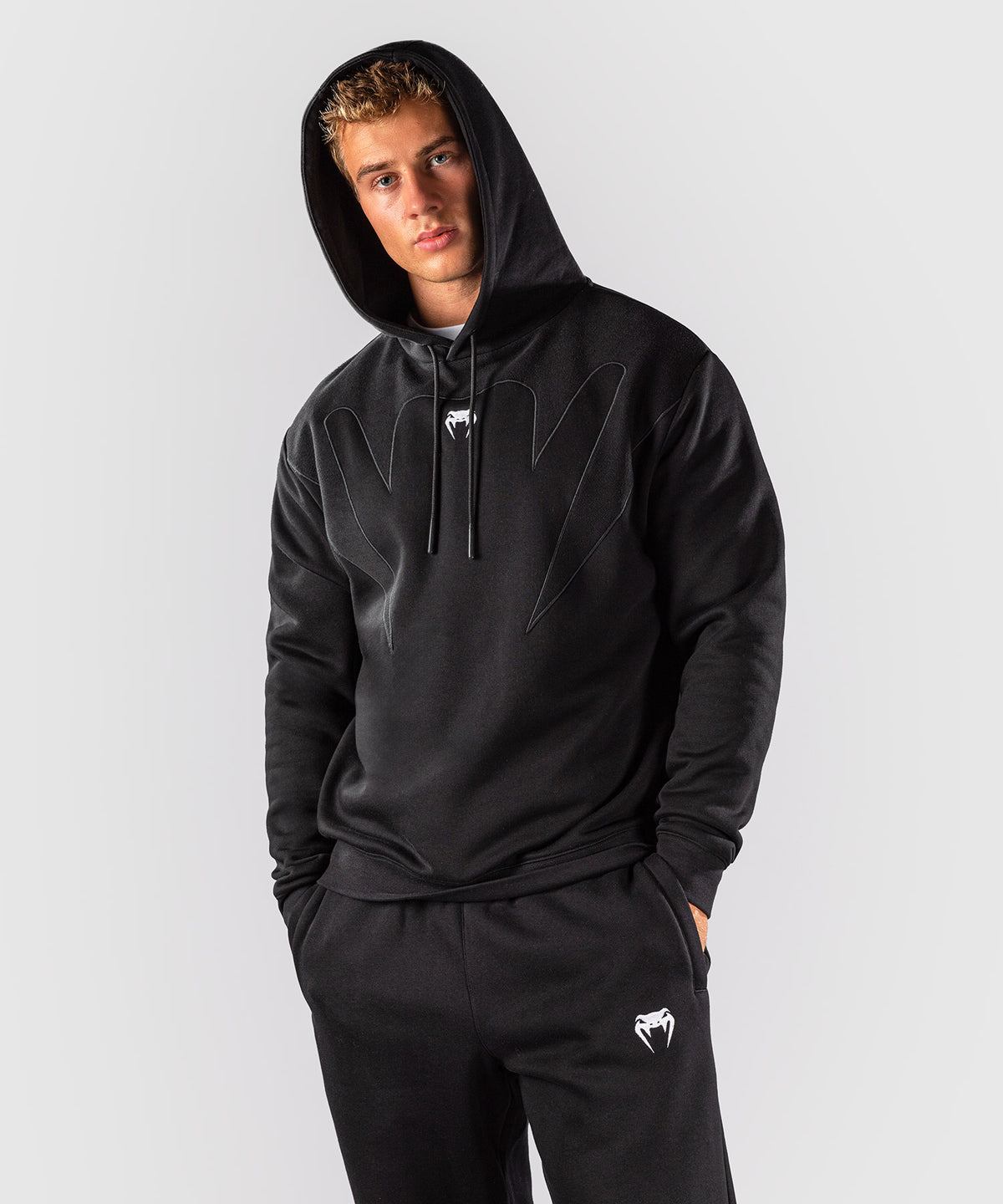 Venum Attack Fleece & Weave Hoodie - Schwarz