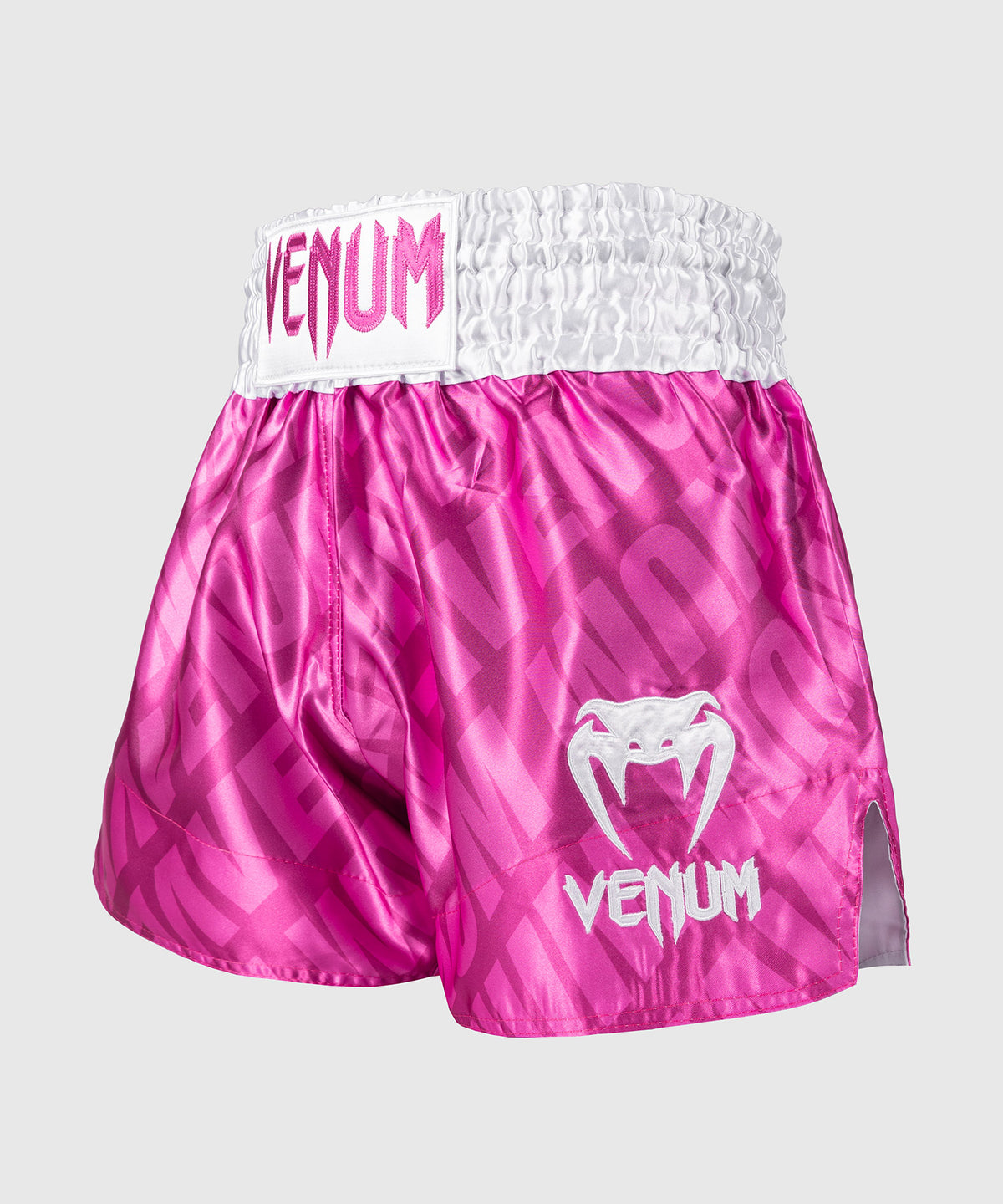Venum Contender XT Muay Thai Shorts - Candy Pink/ White