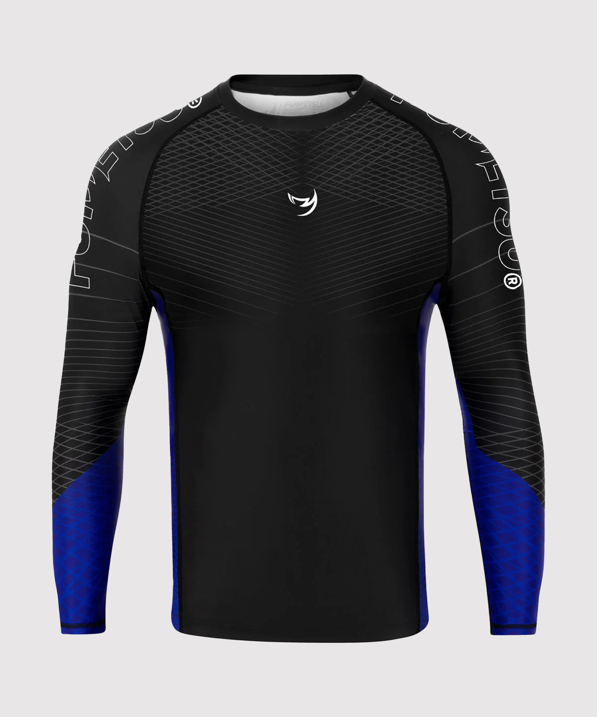 Fumetsu Competitor Mk2 Rashguard a Maniche Lunghe - Nero/Blu