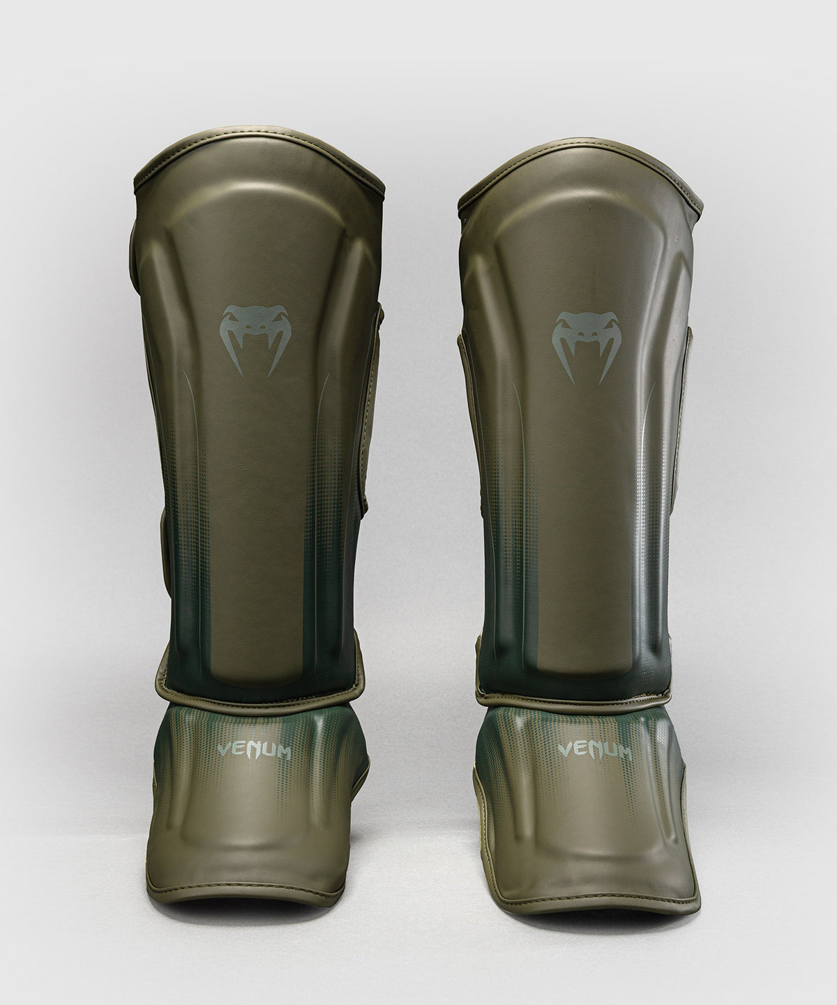 Venum Stealth Espinilleras – Caqui/Verde Oscuro