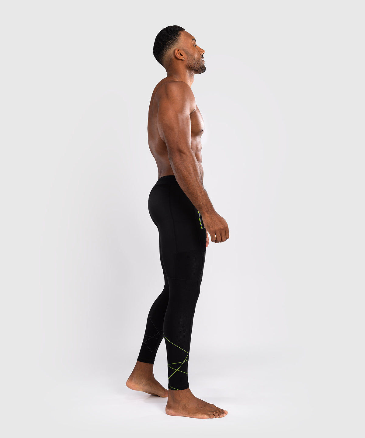 Venum Training Camp 4.0 Spats - Black/Neon Green