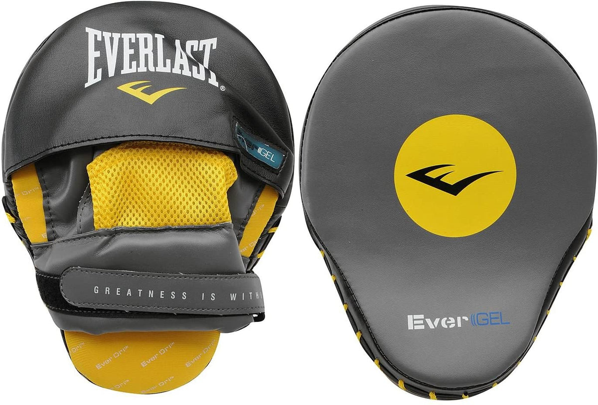 Everlast Evergel Mantis Manoplas - Gris/Amarillo