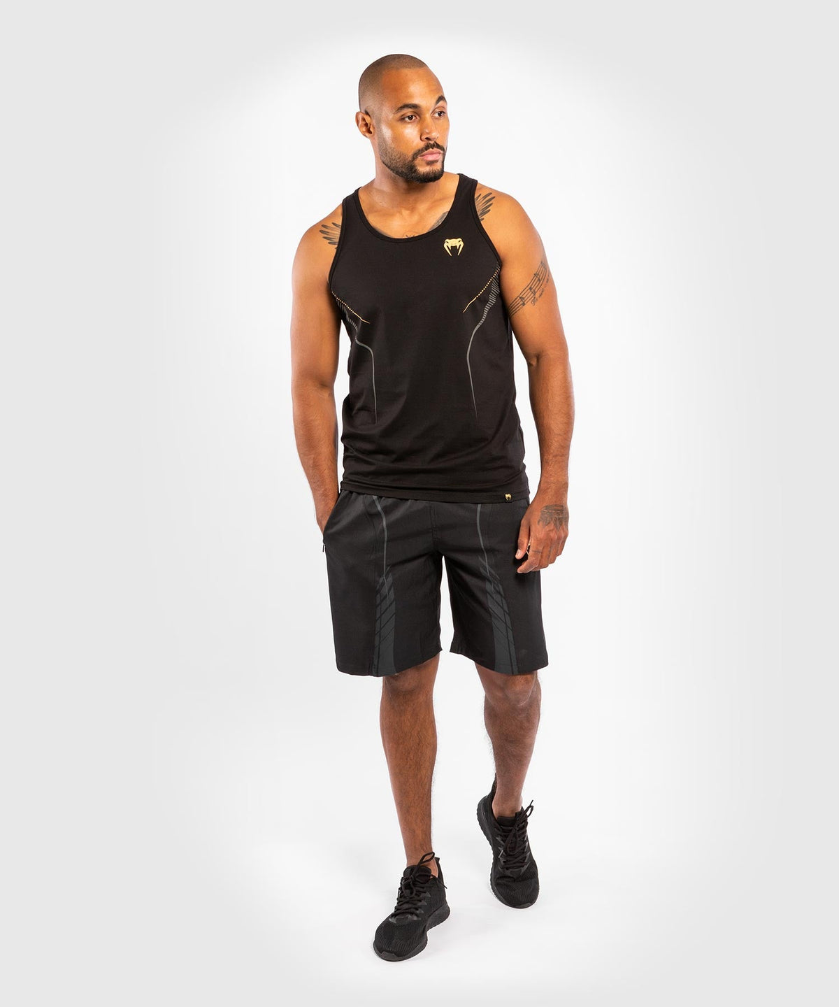 Short de Fitness Venum Athletics – Noir/Or
