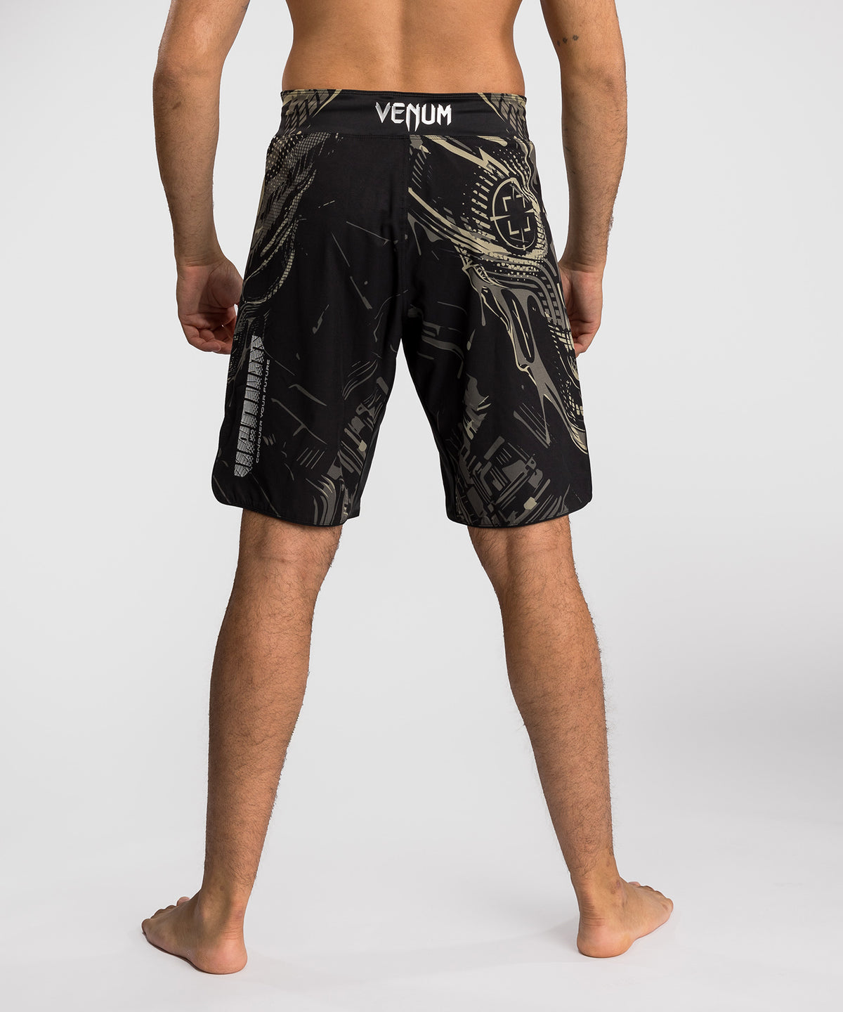 Venum Invader Pantalones de Lucha - Negro/Sand
