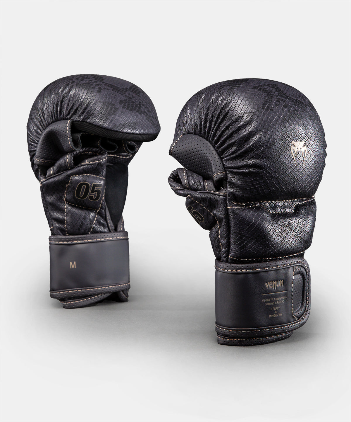 Venum Impact Evo Scales MMA-Sparringhandschuhe - Dunkelviolett