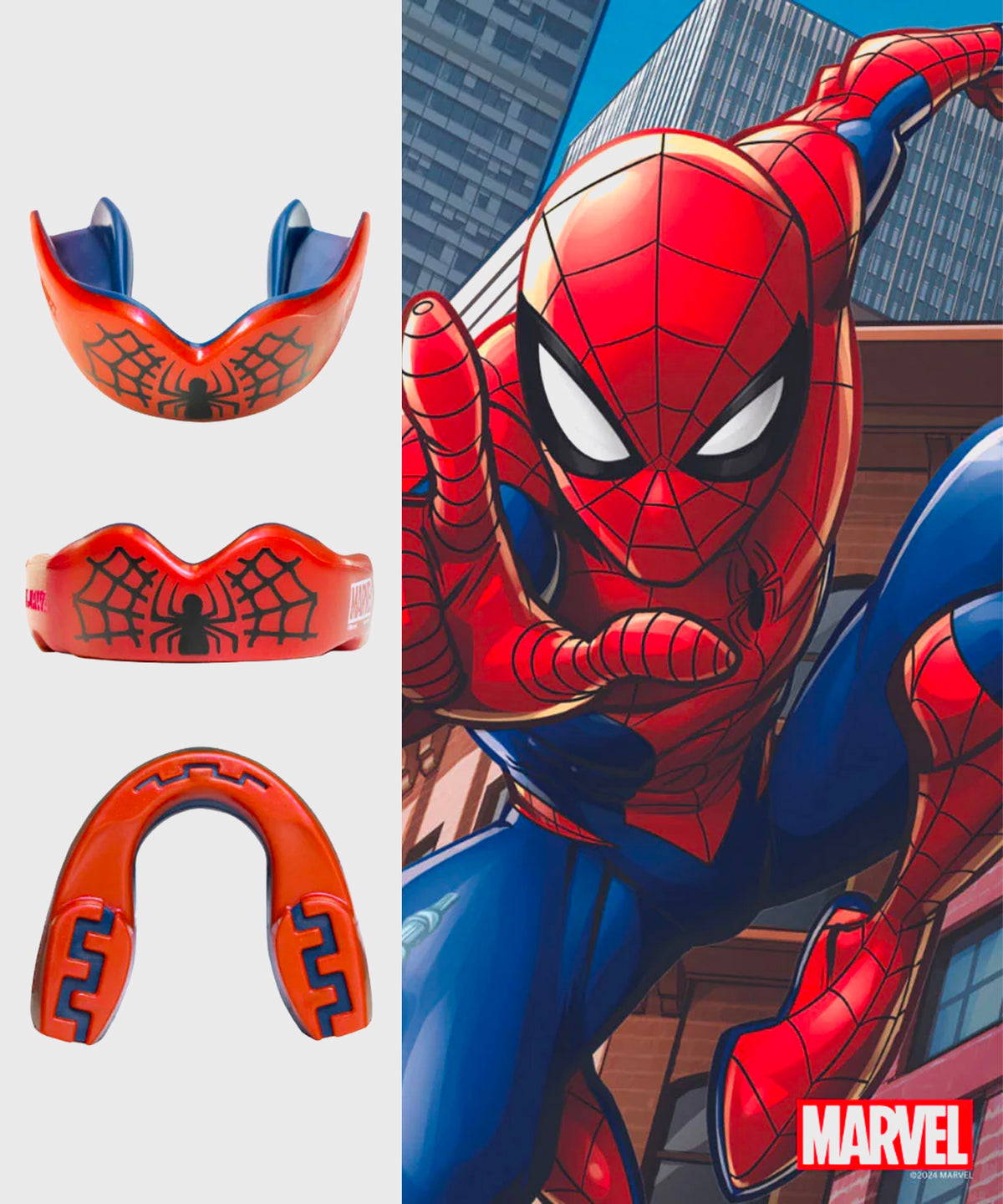 Protège-Dents Safejawz Marvel - Spider-Man - Rouge