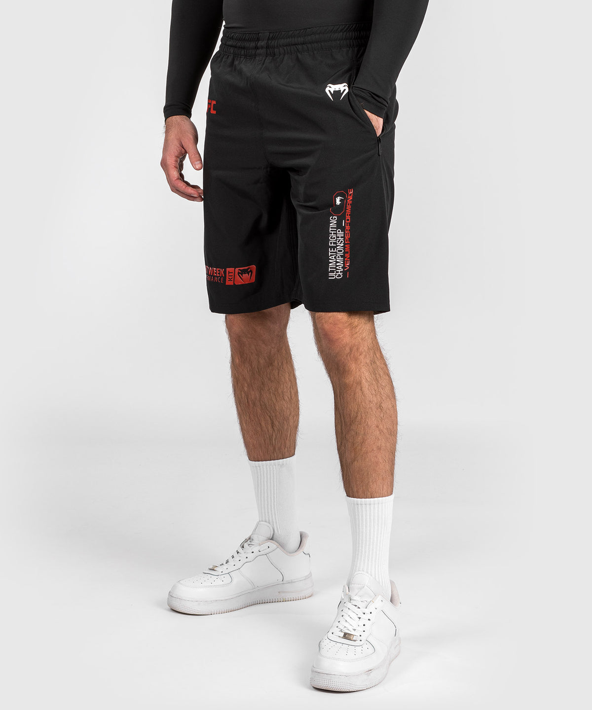 UFC Adrenaline by Venum Fight Week Pantaloncini da Uomo - Nero