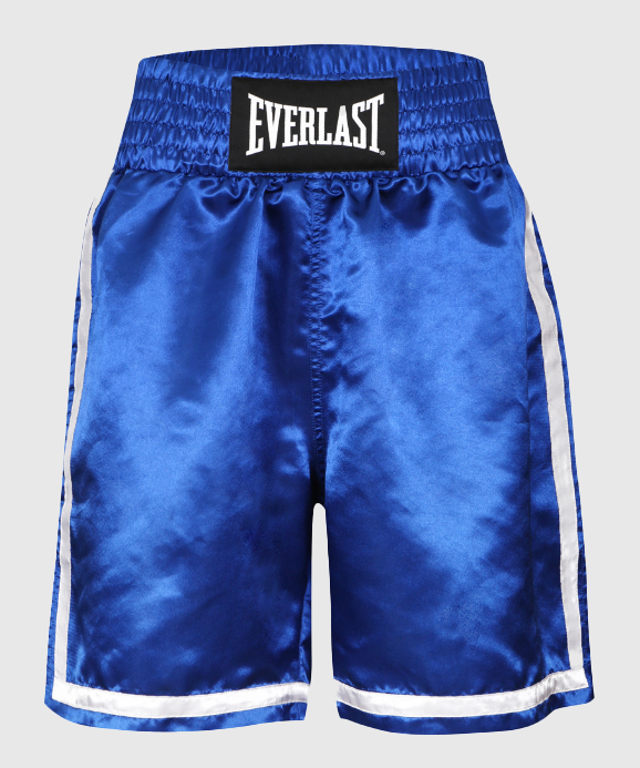 Everlast Compétition Pantaloncini da Pugilato - Blu/Bianco