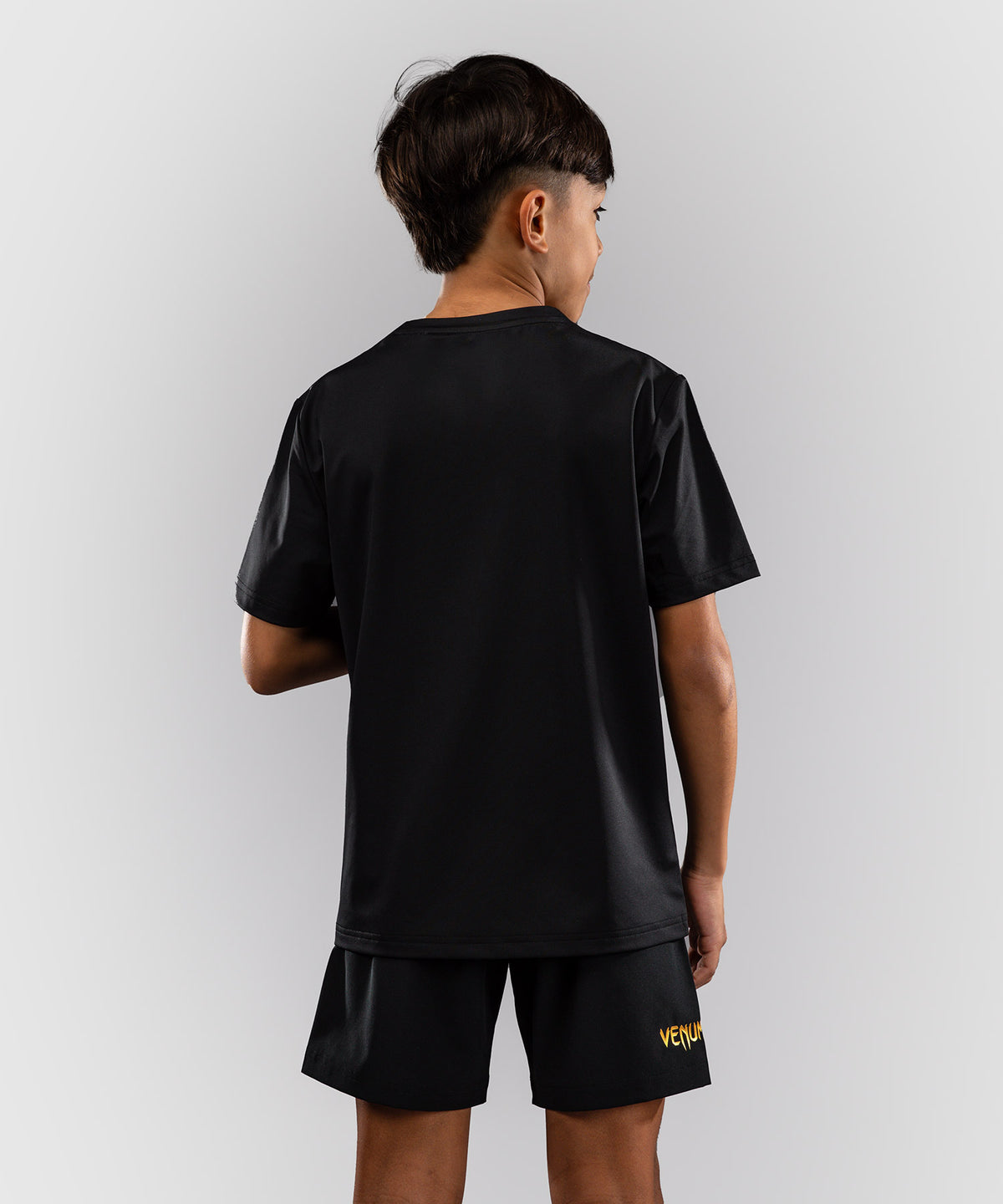 Venum Classic Dry Tech T-Shirt für Kinder - Schwarz/Gold