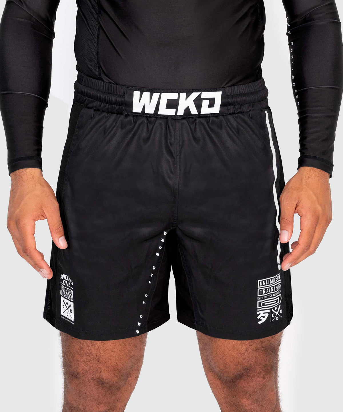 Short de MMA Wicked One Eager Track - Noir